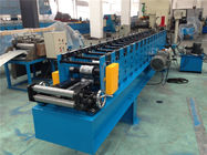 PLC control Door Frame Roll Forming Machine 128mm Coil Width