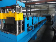 Roof Cable Tray Roll Forming Machine , Wall Panel Roll Forming Machine By Chain
