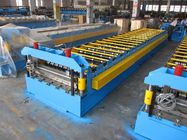 0.3-0.8mm Roof Panel Roll Forming Machine Surface Chrome Manual Decoiler