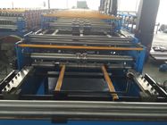 0.3 - 0.8mm  Pre - Cutting Wave Roof Panel Roll Forming Machine High speed