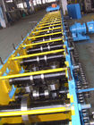 Three Sizes Cement Door Frame Roll Forming Machine 3 T Manual Decoiler