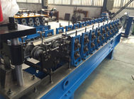 Thin Type Ceiling Roll Forming Machine Double Line Chrome Surface 0 - 15m / Min Productivity