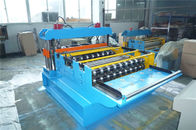 20GP Container Steel Sheet Slitting Machine , Metal Sheet Cutting Machine 2 Rubber Stations