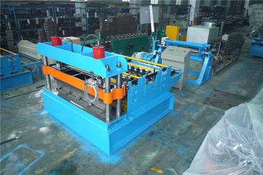 20GP Container Steel Sheet Slitting Machine , Metal Sheet Cutting Machine 2 Rubber Stations