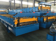 Wall Panel / Roof Panel Roll Forming Machine 380V 50Hz 3 Phases Computer Control