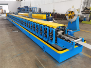 Closed Type Solar Roll Forming Machine Module Frame Section Line Speed 40 - 50m/Min
