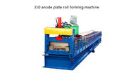 1.2mm Thickness Anode plate Cold Roll Forming Machine PLC control with Punching System