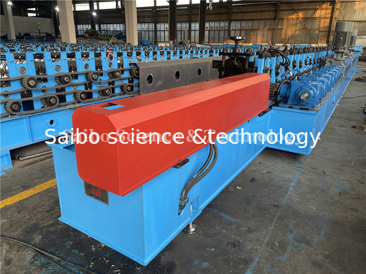 2.5mm Steel Thickness Guide Rail Roll Forming Machine With 22 Stations