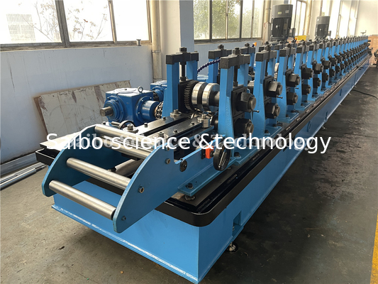 2.5mm Steel Thickness Guide Rail Roll Forming Machine With 22 Stations