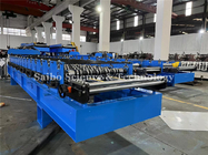0.4-0.6mm Thickness Range Tile Roll Forming Machine with Chain Drive System for Tiles