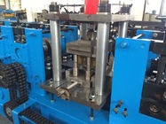 C Purlin Rack Roll Forming Machine With 7 Rollers Flatten System