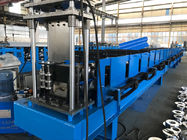 7.5kw Pre Engineering Building Forming Machine , 18 Stations Gutter Roll Forming Machine