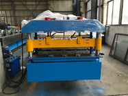 4kw Hydraulic Power Wall And Roof Panel Roll Forming Machine 70mm Shaft