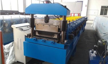 Roof Panel Standing Seam Roll Forming Machine With Rib And Electrical Seaming Machine