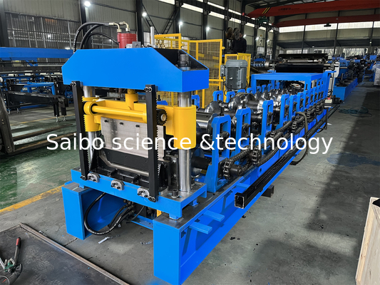 SSR Machine Precision PLC Controlled Standing Seam Roof Panel Roll Forming Machine