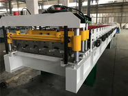 0.4 - 0.6mm Steel Thickness Tile Roll Forming Machine One Complete Chain With Decoiler