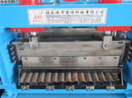 Galvanized Steel Curving Machine / Silo Roll Forming Machine by Gear Box Main Power 110KW