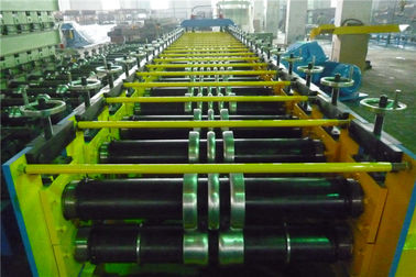 Gcr15 Roller Material Silo Roll Forming Equipment by Gear with Decoiler