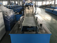 Gcr15 Roller Material Top Hat Roll Forming Machine with 40Cr Shaft / Protect Cover