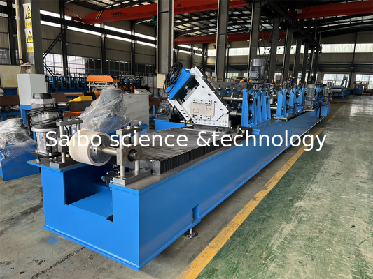 High Speed C Solar 10 Stations In Line Punching C Purlin Roll Forming Machine