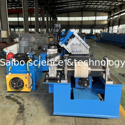 High Speed C Solar 10 Stations In Line Punching C Purlin Roll Forming Machine