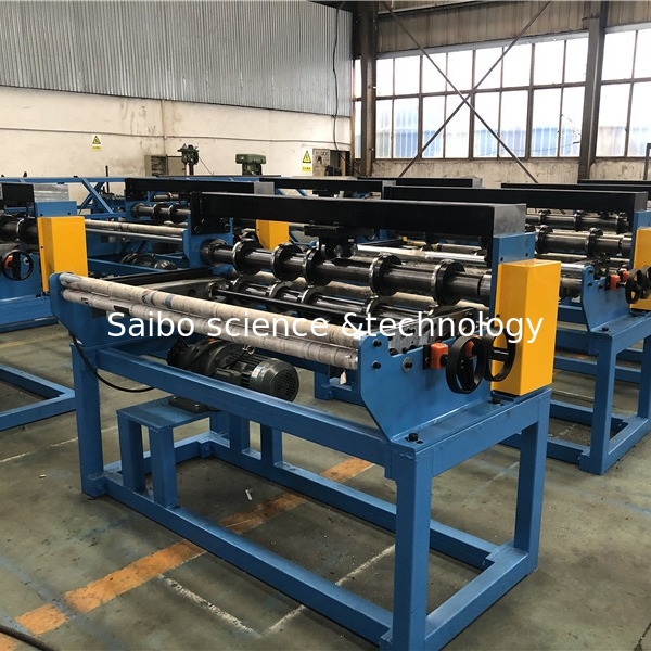 1.0mm Thickness Simple Steel Coil Slitting Machine 1.5KW Coil Cutting Machine