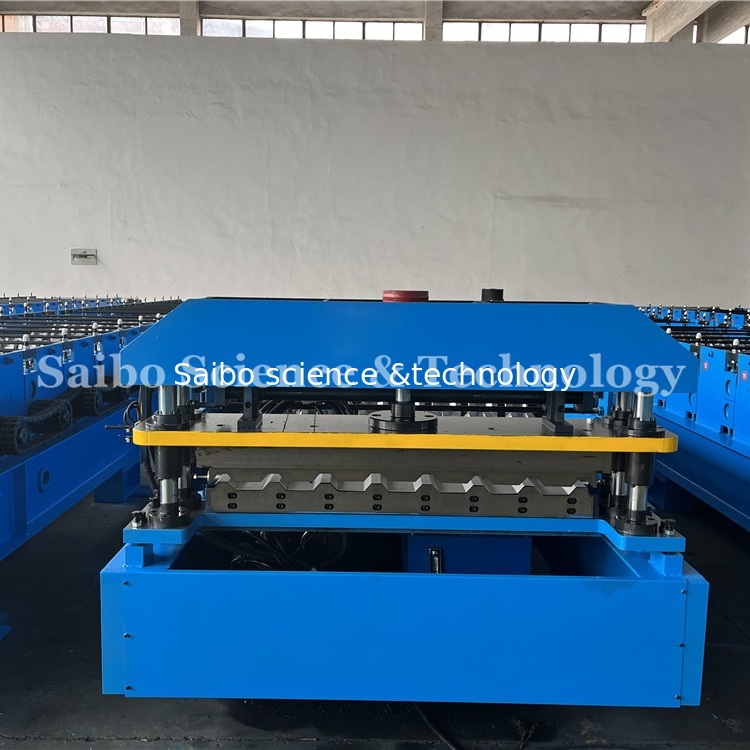 Automatic Drive Roofing Panel Forming Machine 20m/Min For Roofing 0.3-0.8mm Thickness