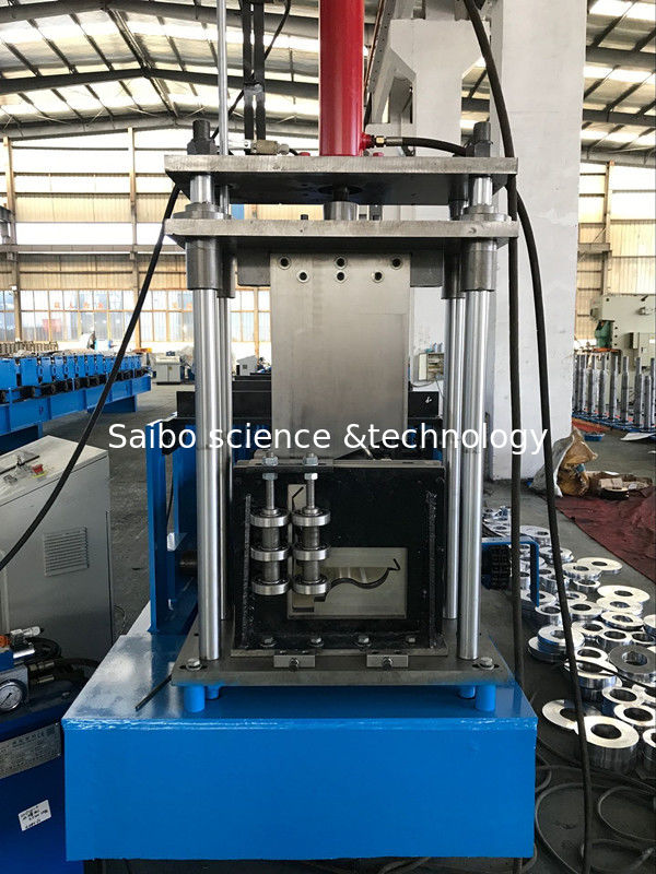 Post Cutting Pre Engineering Building Forming Machine High Speed 20m/min Drive by chain