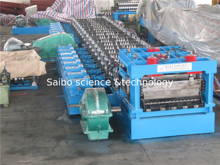 110KW 3 - 6mm thickness Silo Roll Forming Machinery Transmission Table