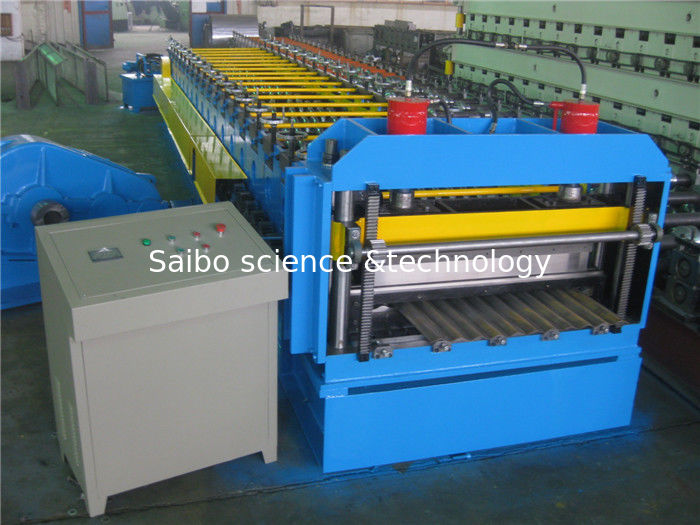 20 Stations Silo Roll Forming Machine with Wire-electrode cutting Punching System