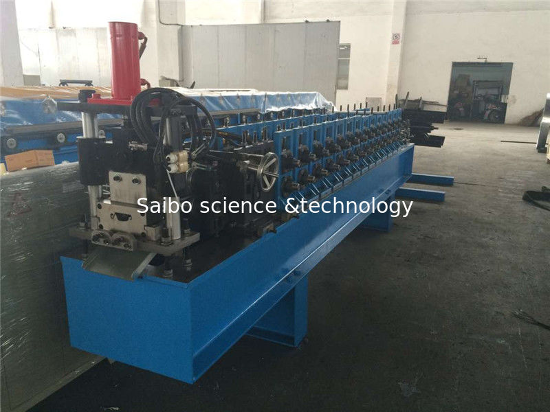 Wall Board  Shutter Roll Forming Machine with Punching system 0.4-0.7mm