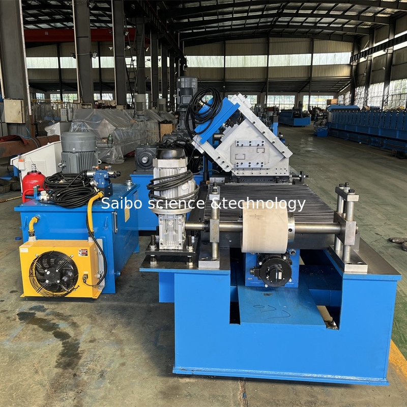 High Speed C Solar 10 Stations In Line Punching C Purlin Roll Forming Machine